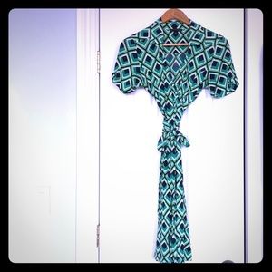 Banana Republic faux wrap dress